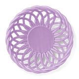 Large Sicilia Ceramic Basket  | Lilac